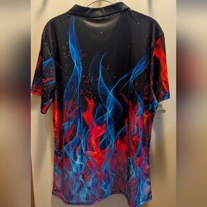 New Without Tags Men's Polyester Pullover Short Sleeve Shirt